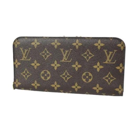 Pre-owned Canvas wallets Louis Vuitton Vintage , Brown , Dames