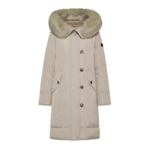 Stijlvolle Herenjas Peuterey , Beige , Dames