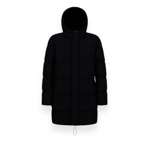 Windstopper Parka Jas Herno , Black , Heren