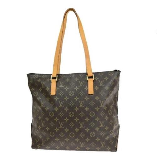 Pre-owned Canvas louis-vuitton-bags Louis Vuitton Vintage , Brown , Da...