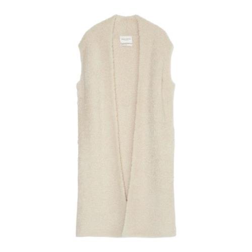 Bouclé vest relaxed Marc O'Polo , Beige , Dames