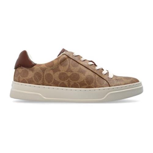 Sneakers High Line Coach , Brown , Dames