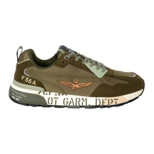 Militair Groene Hardloopschoenen Sc276 Aeronautica Militare , Multicol...