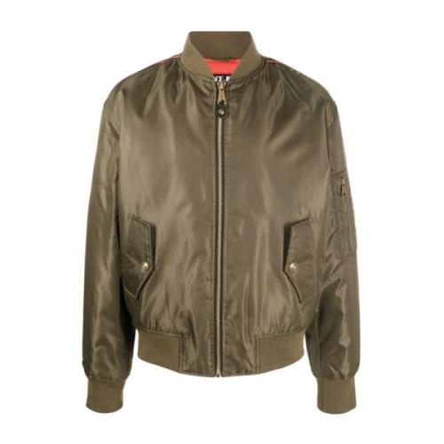 Bomber Jackets Versace Jeans Couture , Green , Heren