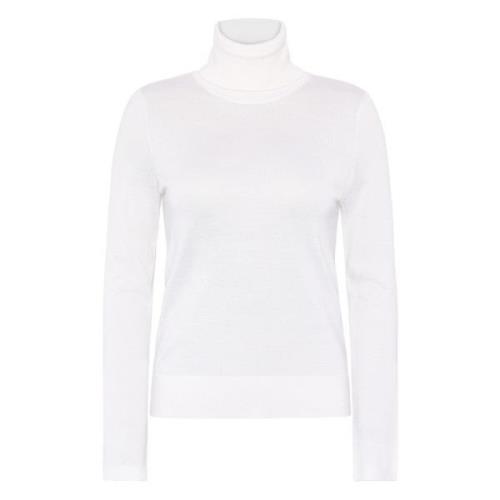 Off White Merino Wol Turtle Neck Sweater Emerson Renaldi , White , Dam...