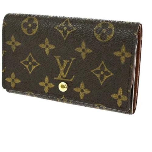 Pre-owned Canvas wallets Louis Vuitton Vintage , Brown , Dames