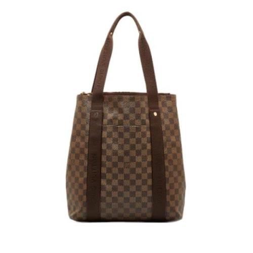 Pre-owned Canvas totes Louis Vuitton Vintage , Brown , Dames