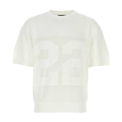 Klassiek Wit Katoenen T-shirt Amiri , White , Heren