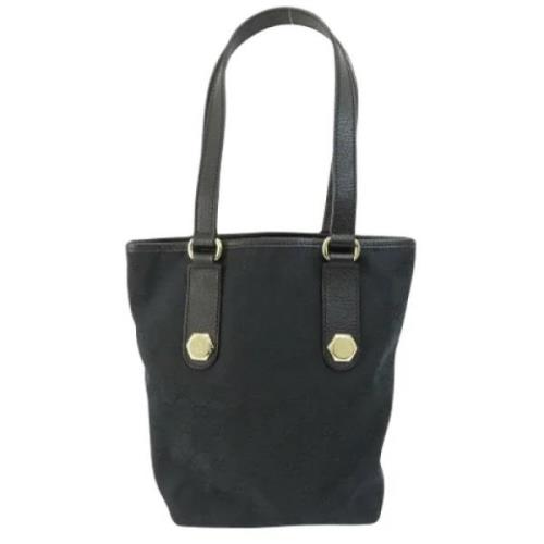 Pre-owned Canvas gucci-bags Gucci Vintage , Black , Dames