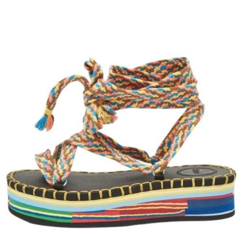 Pre-owned Fabric sandals Chloé Pre-owned , Multicolor , Dames