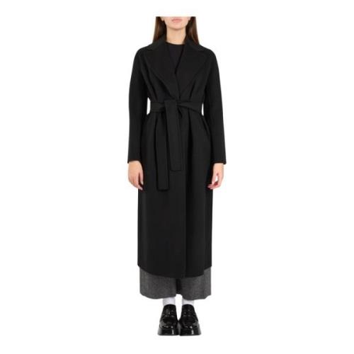 Wollen Jas Poldo Model Max Mara , Black , Dames