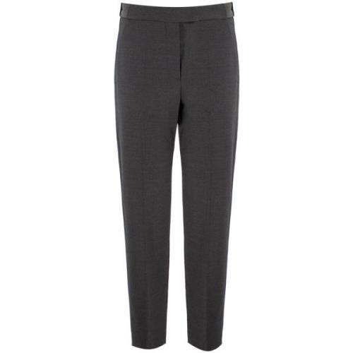 Klassieke Cigarettebroek Brunello Cucinelli , Gray , Dames