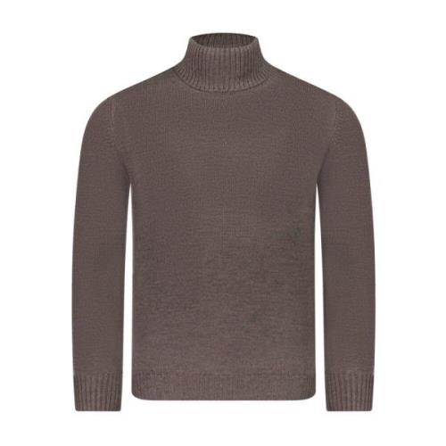 Bruine Turtleneck Trui Gran Sasso , Brown , Heren