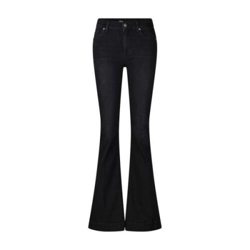 High Waist Straight Leg Jeans Liu Jo , Black , Dames