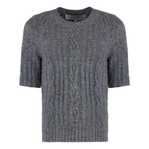 Gezellig Gebreide Trui JW Anderson , Gray , Dames