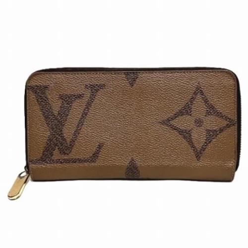 Pre-owned Fabric wallets Louis Vuitton Vintage , Brown , Dames