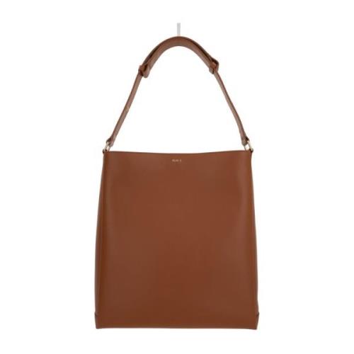 Bruine Shopper Tas Plan C , Brown , Dames