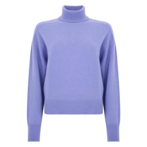 Matilde Cashmere Sweater - Paars - Vrouwen Vanisé , Blue , Dames