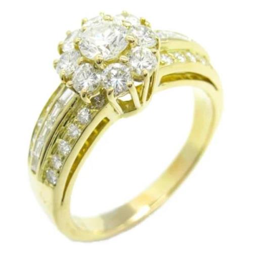 Pre-owned Yellow Gold rings Van Cleef & Arpels Pre-owned , Yellow , Da...