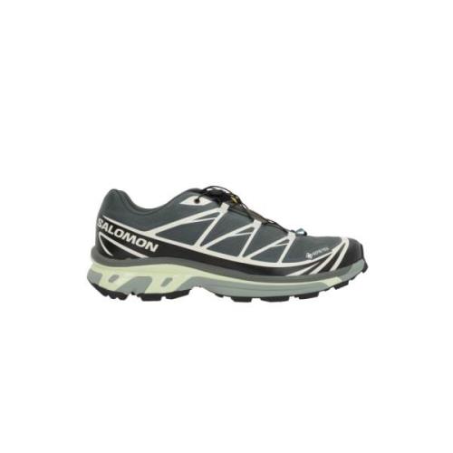 Donkergroene Gore-Tex Lage Sneakers Salomon , Multicolor , Heren