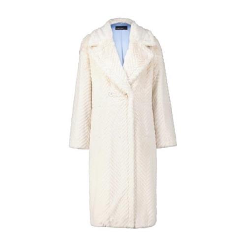 Gezellige Jas Marc Cain , Beige , Dames