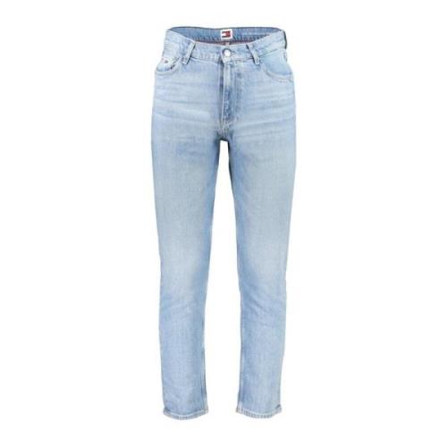 Jeans met borduursel en logo Tommy Hilfiger , Blue , Heren