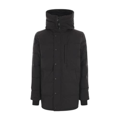 Zwarte Technische Katoenen Parka Arctic Canada Goose , Black , Heren