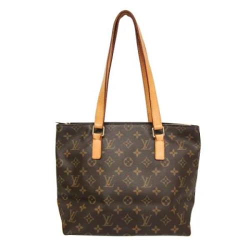 Pre-owned Canvas shoulder-bags Louis Vuitton Vintage , Brown , Dames