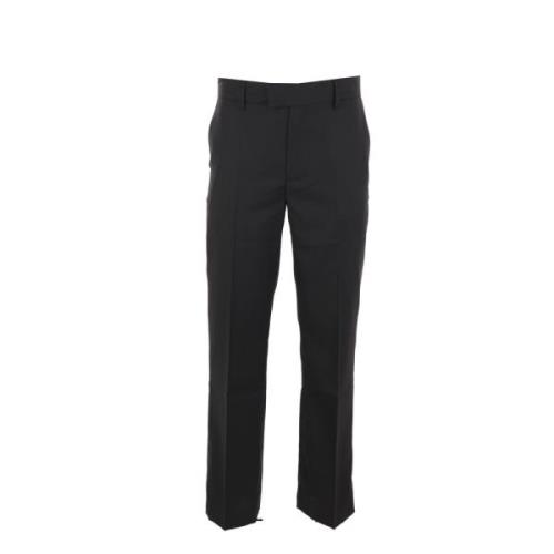 Zwarte rechte broek Séfr , Black , Heren