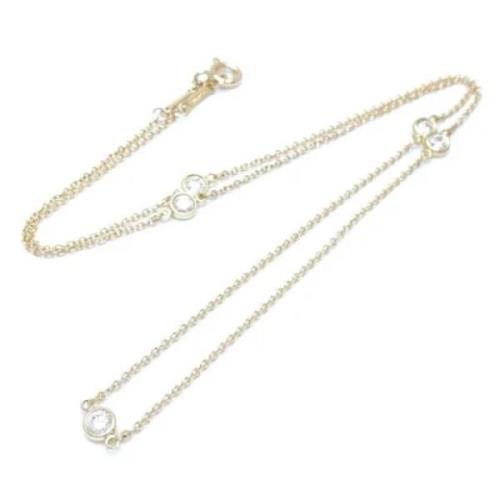 Pre-owned Yellow Gold necklaces Tiffany & Co. Pre-owned , Yellow , Dam...