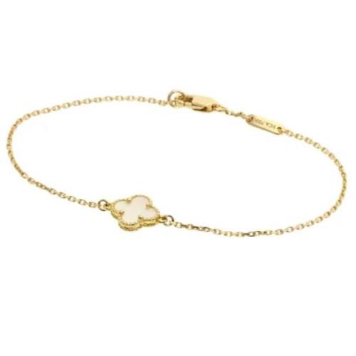 Pre-owned Yellow Gold bracelets Van Cleef & Arpels Pre-owned , Yellow ...