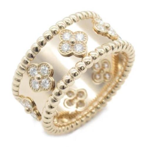 Pre-owned Rose Gold rings Van Cleef & Arpels Pre-owned , Yellow , Dame...