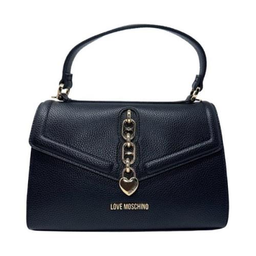 Zwarte handtas voor moderne vrouwen Love Moschino , Black , Dames