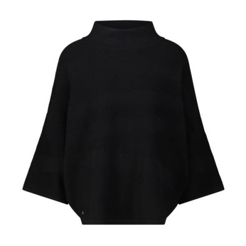 Gestreepte Batwing Mouw Top Joseph Ribkoff , Black , Dames