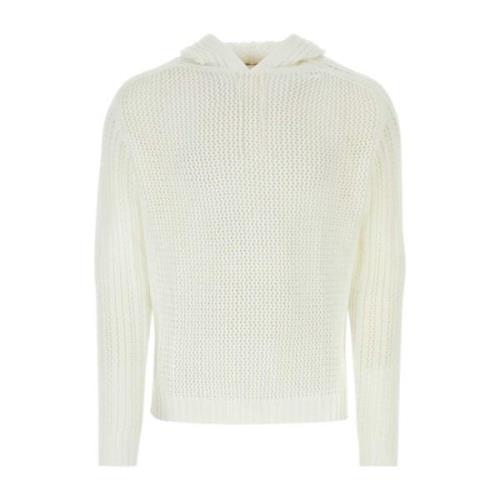 Gehaakte Bridget Sweatshirt in Wit Gimaguas , White , Heren