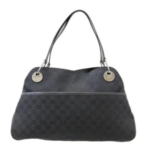 Pre-owned Canvas gucci-bags Gucci Vintage , Black , Dames