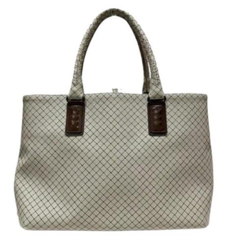 Pre-owned Leather totes Bottega Veneta Vintage , Brown , Dames