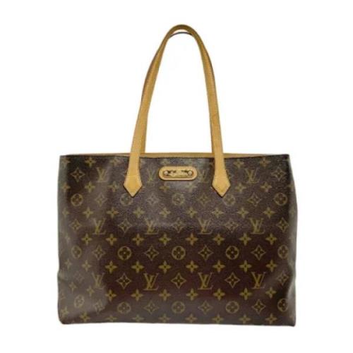 Pre-owned Canvas louis-vuitton-bags Louis Vuitton Vintage , Brown , Da...