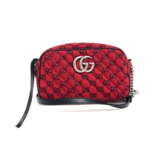 Pre-owned Fabric gucci-bags Gucci Vintage , Red , Dames