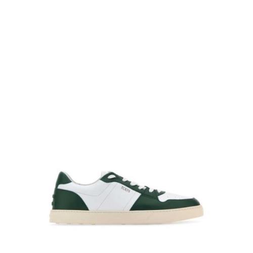 Tweekleurige Leren Sneakers Tod's , Multicolor , Heren