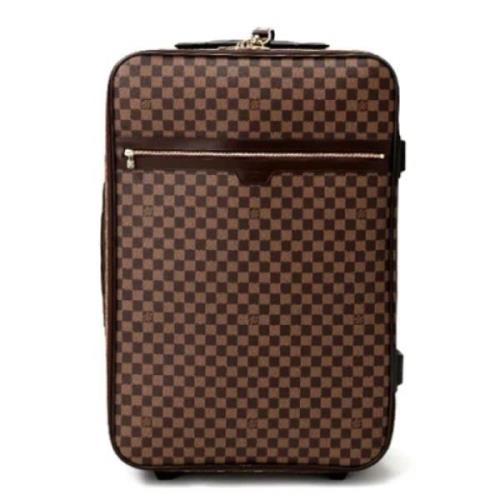 Pre-owned Canvas travel-bags Louis Vuitton Vintage , Brown , Dames