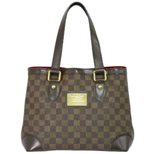 Pre-owned Canvas louis-vuitton-bags Louis Vuitton Vintage , Brown , Da...