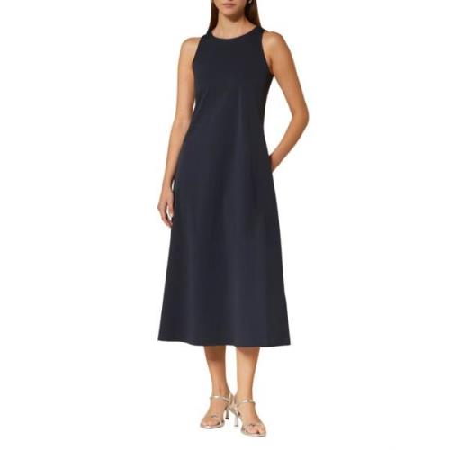 Blauwe Longuette Jurk Pier Max Mara , Blue , Dames