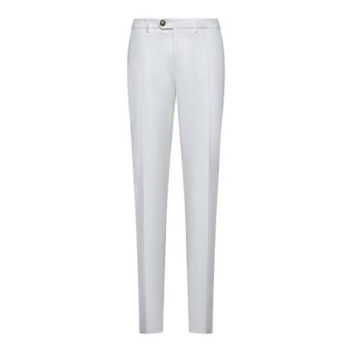 Witte wollen broek Brunello Cucinelli , White , Heren