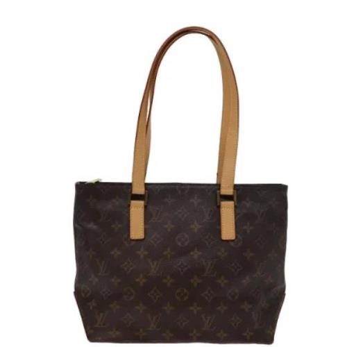 Pre-owned Canvas louis-vuitton-bags Louis Vuitton Vintage , Brown , Da...