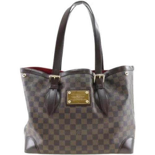 Pre-owned Canvas louis-vuitton-bags Louis Vuitton Vintage , Brown , Da...