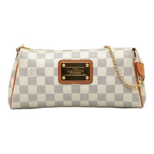 Pre-owned Canvas louis-vuitton-bags Louis Vuitton Vintage , White , Da...