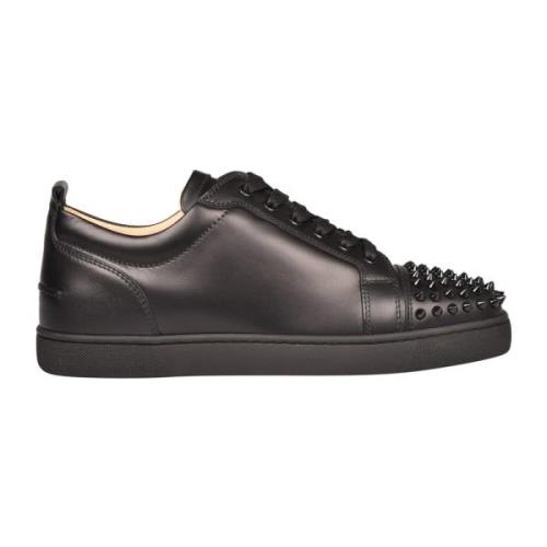 Louis Junior Spikes Sportschoenen Christian Louboutin , Black , Heren