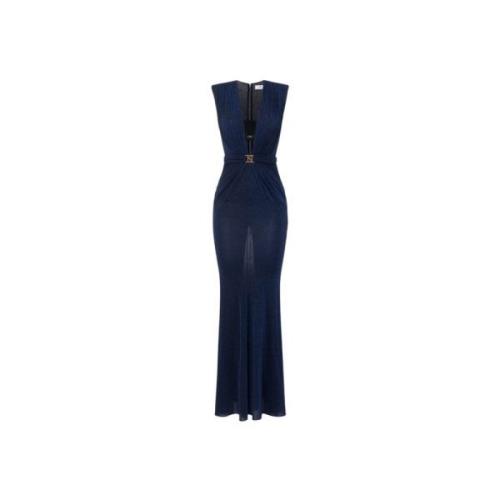 Elegante Jurk voor Speciale Gelegenheden Elisabetta Franchi , Blue , D...