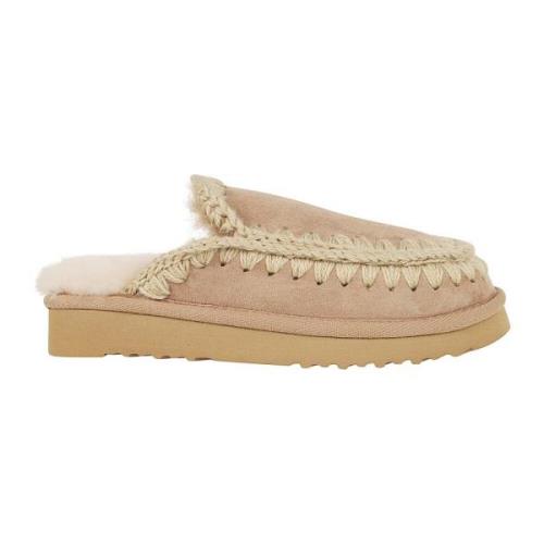 Stikken Eskimo Klomp Mou , Beige , Dames